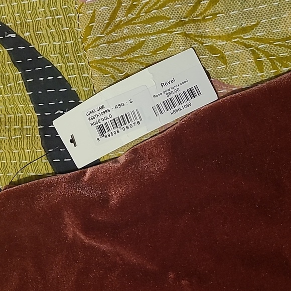 Nwt velvet racerback cami - Picture 3 of 4